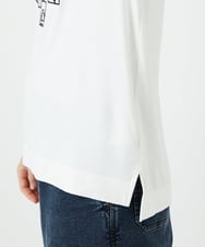 PHKEF14150 GEORGES RECH(小さいサイズ)(メゾン ドゥ サンク) ベア天竺ロゴプルオーバー ホワイト