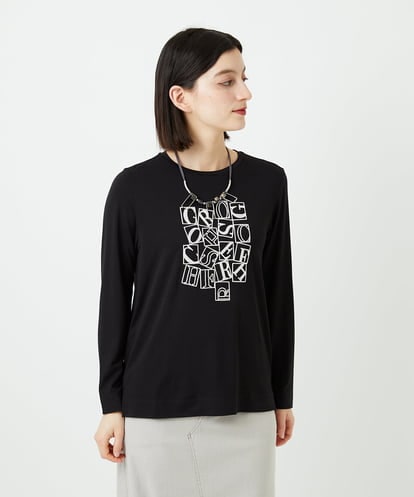 PHKEF14150 GEORGES RECH(小さいサイズ) ベア天竺ロゴプルオーバー