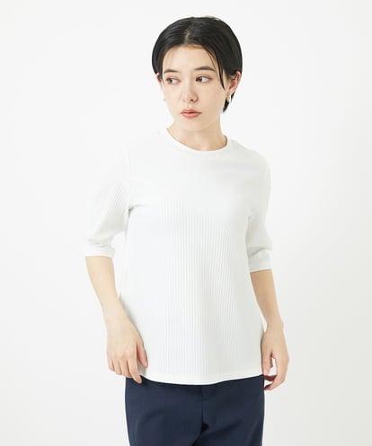 PHKGA17170 GEORGES RECH(小さいサイズ)  [日本製]ストレッチリブカットソー