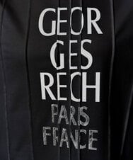 PHKGA37180 GEORGES RECH(小さいサイズ)(メゾン ドゥ サンク) ピンタックロゴカットソー ブルーグリーン