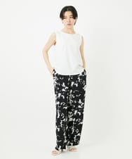 PHKGA38130 GEORGES RECH(小さいサイズ)(ヒロココシノ) チュールシルケットタンクトップ ブルーグリーン