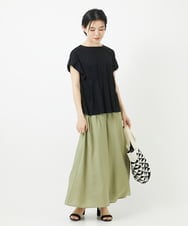 PHKGA48160 GEORGES RECH(小さいサイズ)(メゾン ドゥ サンク) [接触冷感]ウエストタックカットソー ラベンダー
