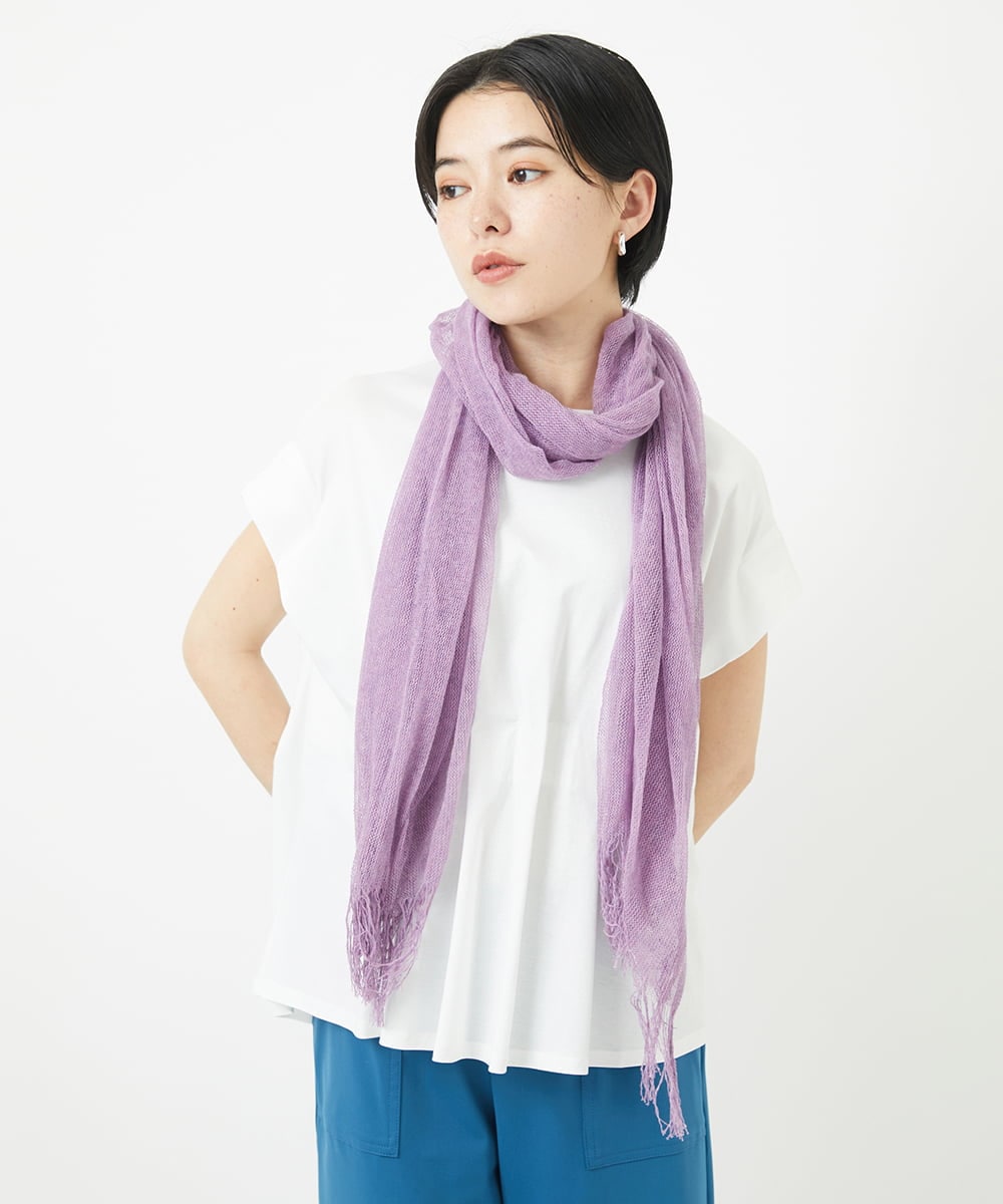 PHKGA48160 GEORGES RECH(小さいサイズ)(メゾン ドゥ サンク) [接触冷感]ウエストタックカットソー ラベンダー