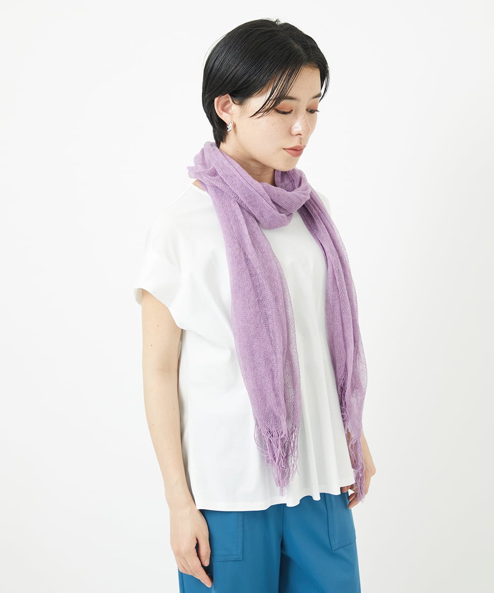 PHKGA48160 GEORGES RECH(小さいサイズ)(メゾン ドゥ サンク) [接触冷感]ウエストタックカットソー ラベンダー