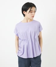 PHKGA48160 GEORGES RECH(小さいサイズ)(メゾン ドゥ サンク) [接触冷感]ウエストタックカットソー ラベンダー