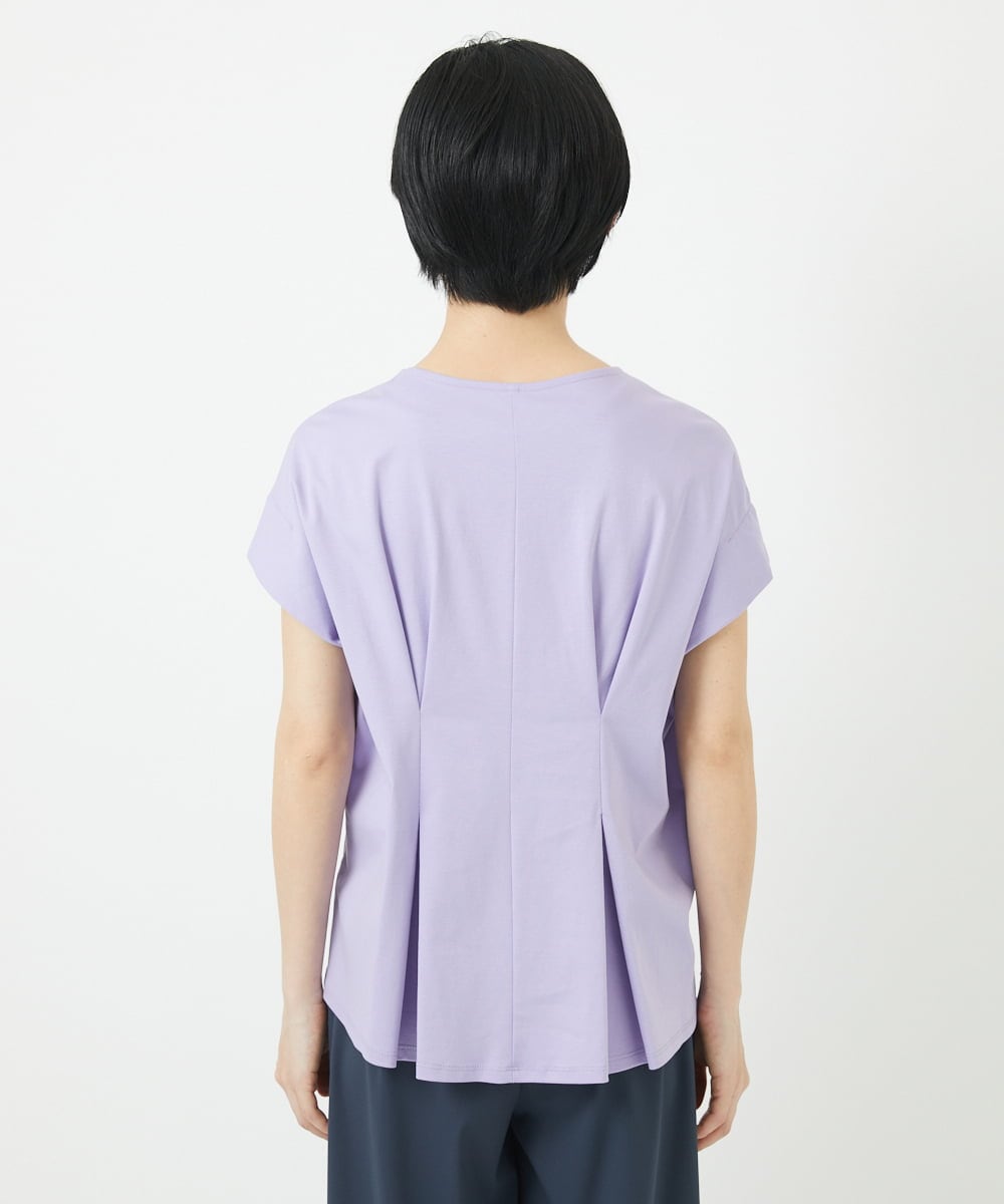 PHKGA48160 GEORGES RECH(小さいサイズ)(メゾン ドゥ サンク) [接触冷感]ウエストタックカットソー ラベンダー