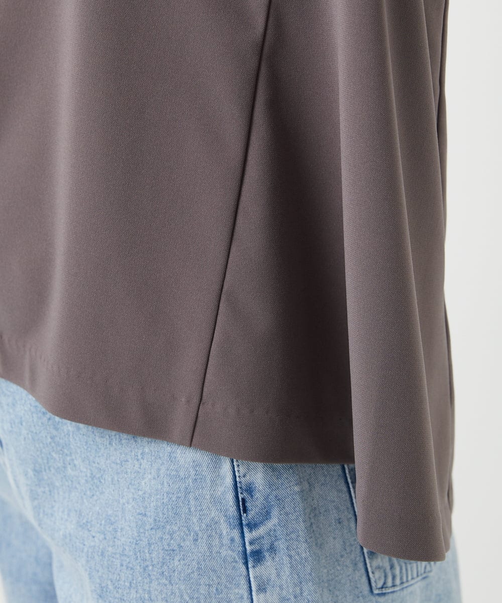 PHKGD11230 GEORGES RECH(小さいサイズ)(メゾン ドゥ サンク)  [セットアップ対応]ドライタッチジャージーセミフレアプルオーバー ベージュ