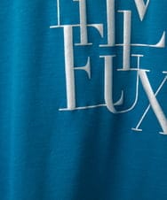 PHKGD16180 GEORGES RECH(小さいサイズ)(メゾン ドゥ サンク) メタリックロゴプリント5分袖カットソー ホワイト