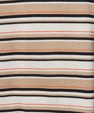 PHKGD25230 GEORGES RECH(小さいサイズ)(メゾン ドゥ サンク) マルチボーダーポロシャツ ベージュ