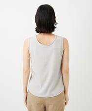 PHKGD27130 GEORGES RECH(小さいサイズ)(メゾン ドゥ サンク)  [日本製]2WAYリブタンクトップ ライトグレー