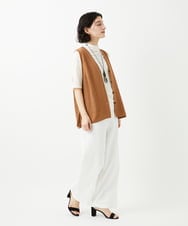 PHKGD49130 GEORGES RECH(小さいサイズ)(メゾン ドゥ サンク)  [日本製]ボトルネックセミシアーカットソー アイボリー