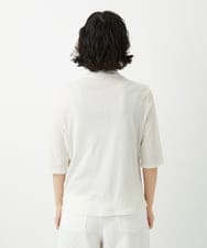 PHKGD49130 GEORGES RECH(小さいサイズ)(メゾン ドゥ サンク)  [日本製]ボトルネックセミシアーカットソー アイボリー