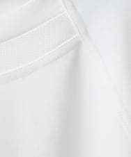 PHKGE41230 GEORGES RECH(小さいサイズ)(メゾン ドゥ サンク)  [セットアップ対応]ドルマンスリーブシアーポンチカットソー ホワイト