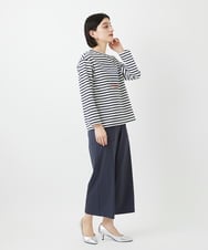 PHKGE44190 GEORGES RECH(小さいサイズ)(メゾン ドゥ サンク) ロゴポンチジャージーカットソー ネイビー