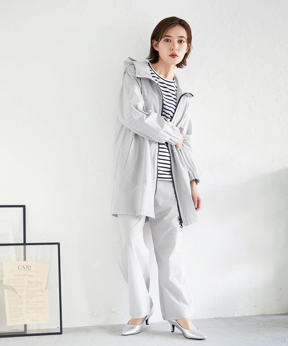 PHKGE44190 GEORGES RECH(小さいサイズ)(メゾン ドゥ サンク) ロゴポンチジャージーカットソー ネイビー