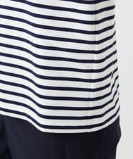 PHKGE44190 GEORGES RECH(小さいサイズ)(メゾン ドゥ サンク) ロゴポンチジャージーカットソー ネイビー