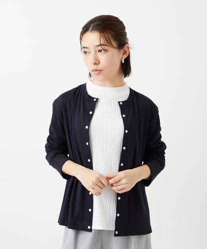 PHKGE50250 GEORGES RECH(小さいサイズ) ジャージースナップカーディガン