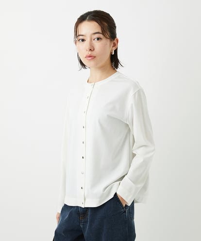 PHKGE50250 GEORGES RECH(小さいサイズ) ジャージースナップカーディガン