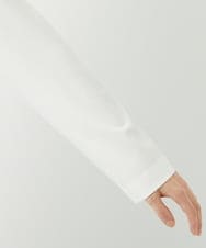 PHKGE50250 GEORGES RECH(小さいサイズ)(メゾン ドゥ サンク) ジャージースナップカーディガン ホワイト