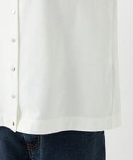 PHKGE50250 GEORGES RECH(小さいサイズ)(メゾン ドゥ サンク) ジャージースナップカーディガン ホワイト