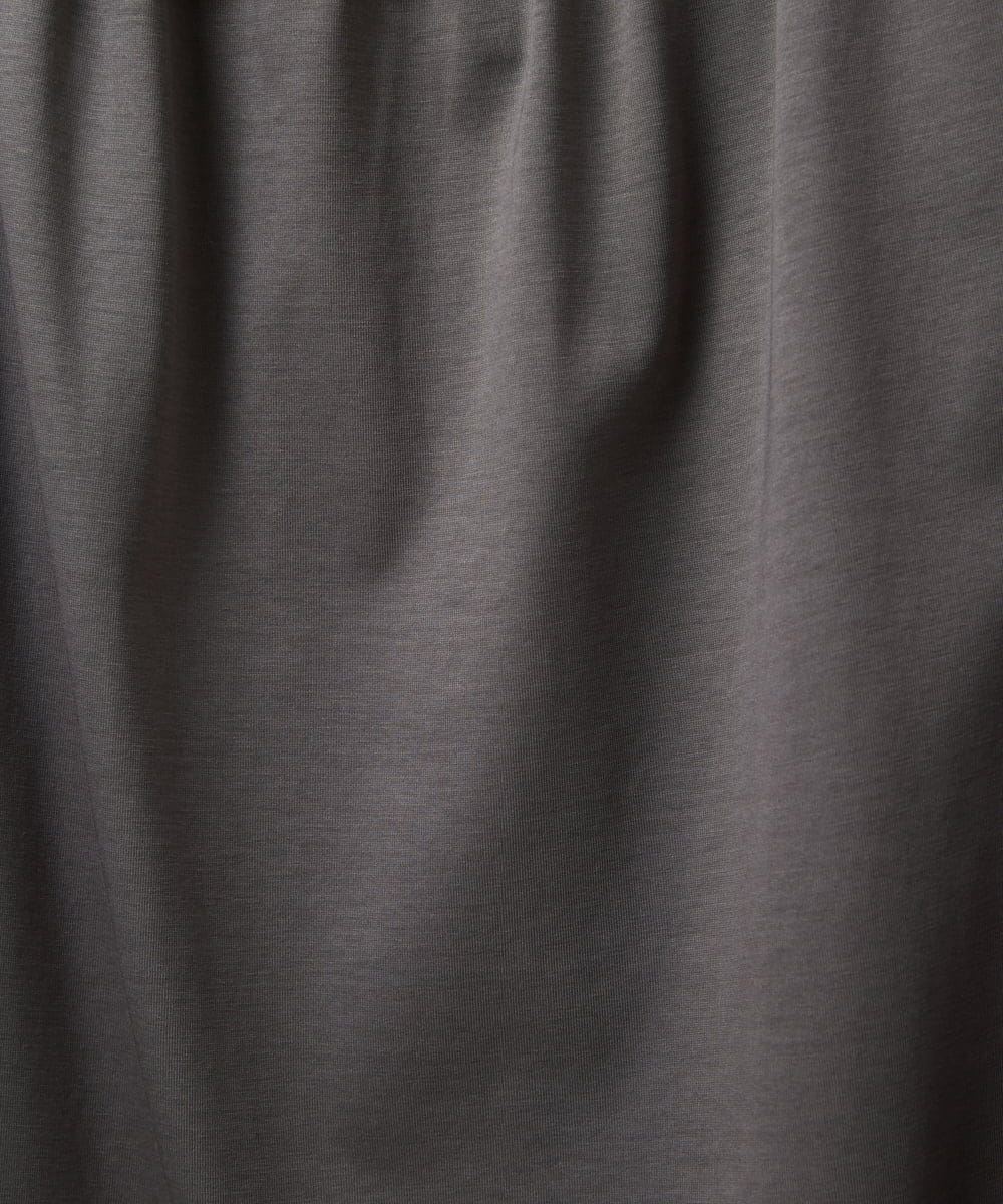 PHKGF29180 GEORGES RECH(小さいサイズ)(メゾン ドゥ サンク) タックフリルボトルネック5分袖カットソー ベージュ
