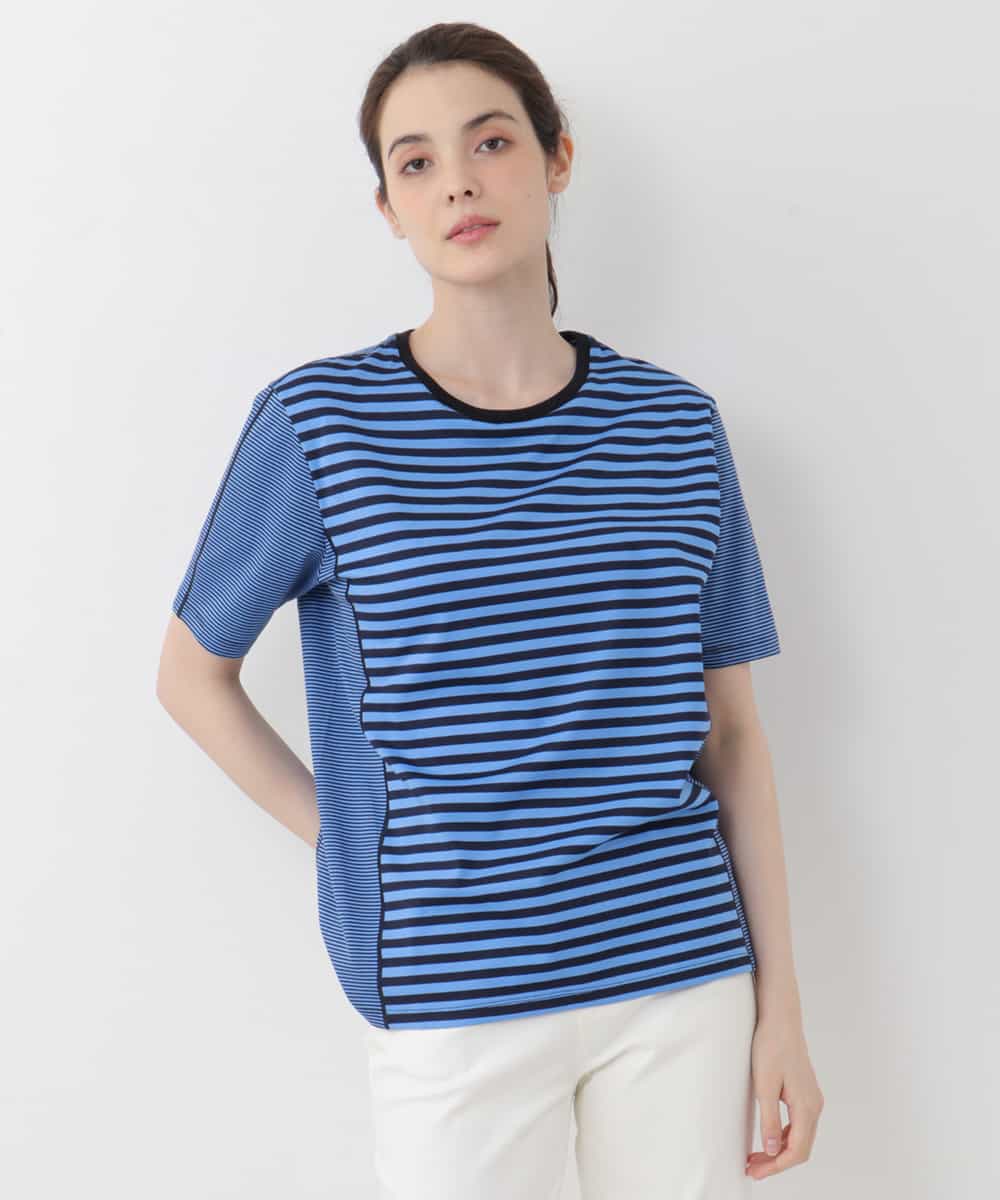 Georges Rech 小さいサイズ メゾン ドゥ サンク 洗える ミックスボーダーtシャツ イトキンオンラインストア Georges Rech 小さいサイズ メゾン ドゥ サンク 洗える ミックスボーダーtシャツ イトキンオンラインストア