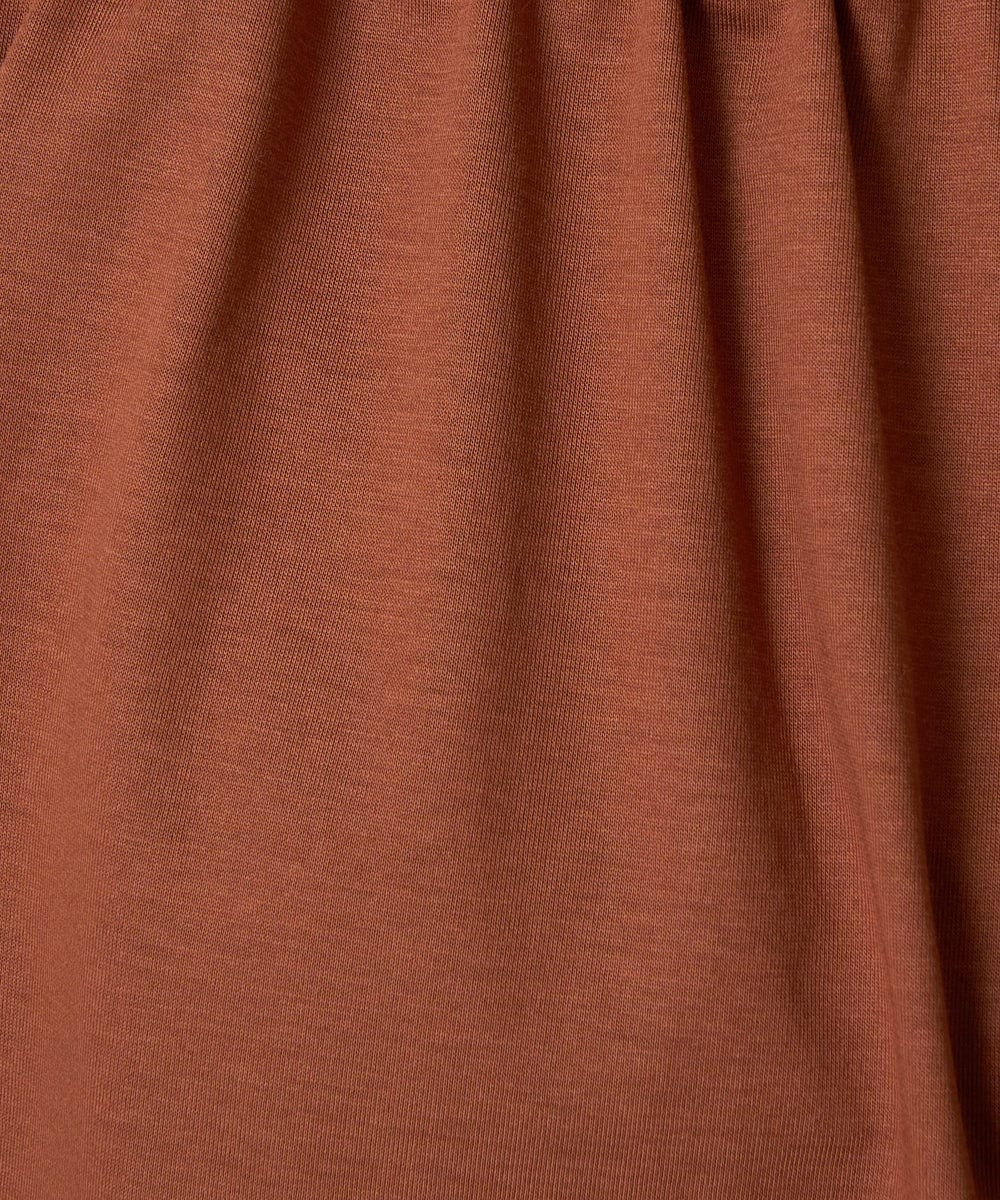 PHKGV54170 GEORGES RECH(小さいサイズ)(メゾン ドゥ サンク) ギャザーハイネック5分袖カットソー グリーン