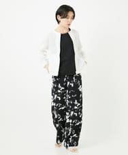 PHKHA59180 GEORGES RECH(小さいサイズ)(メゾン ドゥ サンク) シルケット天竺ラウンドヘムロゴカットソー グリーン