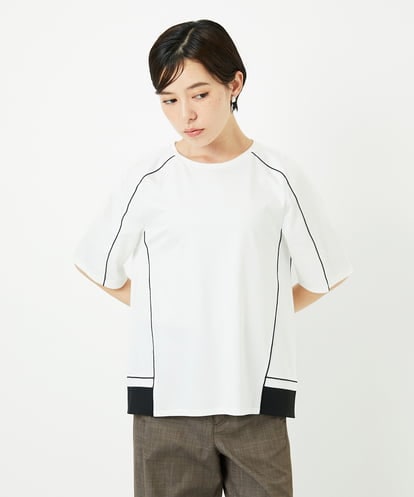 PHKHB10240 GEORGES RECH(小さいサイズ) [接触冷感/紫外線カット/速乾/遮熱]メロウラインカットソー