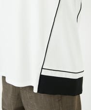 PHKHB10240 GEORGES RECH(小さいサイズ)(メゾン ドゥ サンク) [接触冷感/紫外線カット/速乾/遮熱]メロウラインカットソー ホワイト