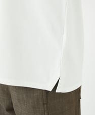 PHKHB11190 GEORGES RECH(小さいサイズ)(メゾン ドゥ サンク)  [接触冷感/紫外線カット/遮熱]プレーティングスルケットロゴカットソー ホワイト