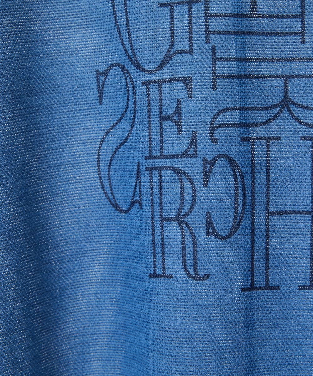 PHKHD48190 GEORGES RECH(小さいサイズ)(メゾン ドゥ サンク) シアーポンチョロゴカットソー ホワイト