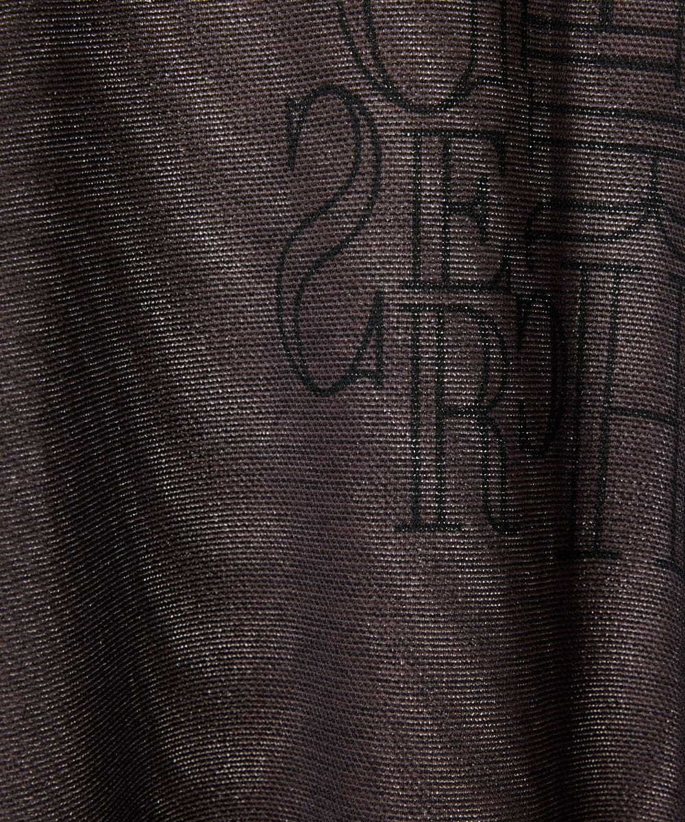 PHKHD48190 GEORGES RECH(小さいサイズ)(メゾン ドゥ サンク) シアーポンチョロゴカットソー ホワイト