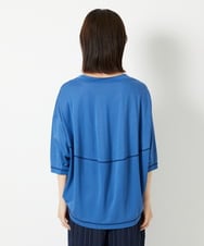 PHKHF53150 GEORGES RECH(小さいサイズ)(メゾン ドゥ サンク) スーパークールボトルネックカットソー ブルー