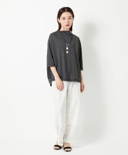 PHKHF53150 GEORGES RECH(小さいサイズ)(メゾン ドゥ サンク) スーパークールボトルネックカットソー ブルー
