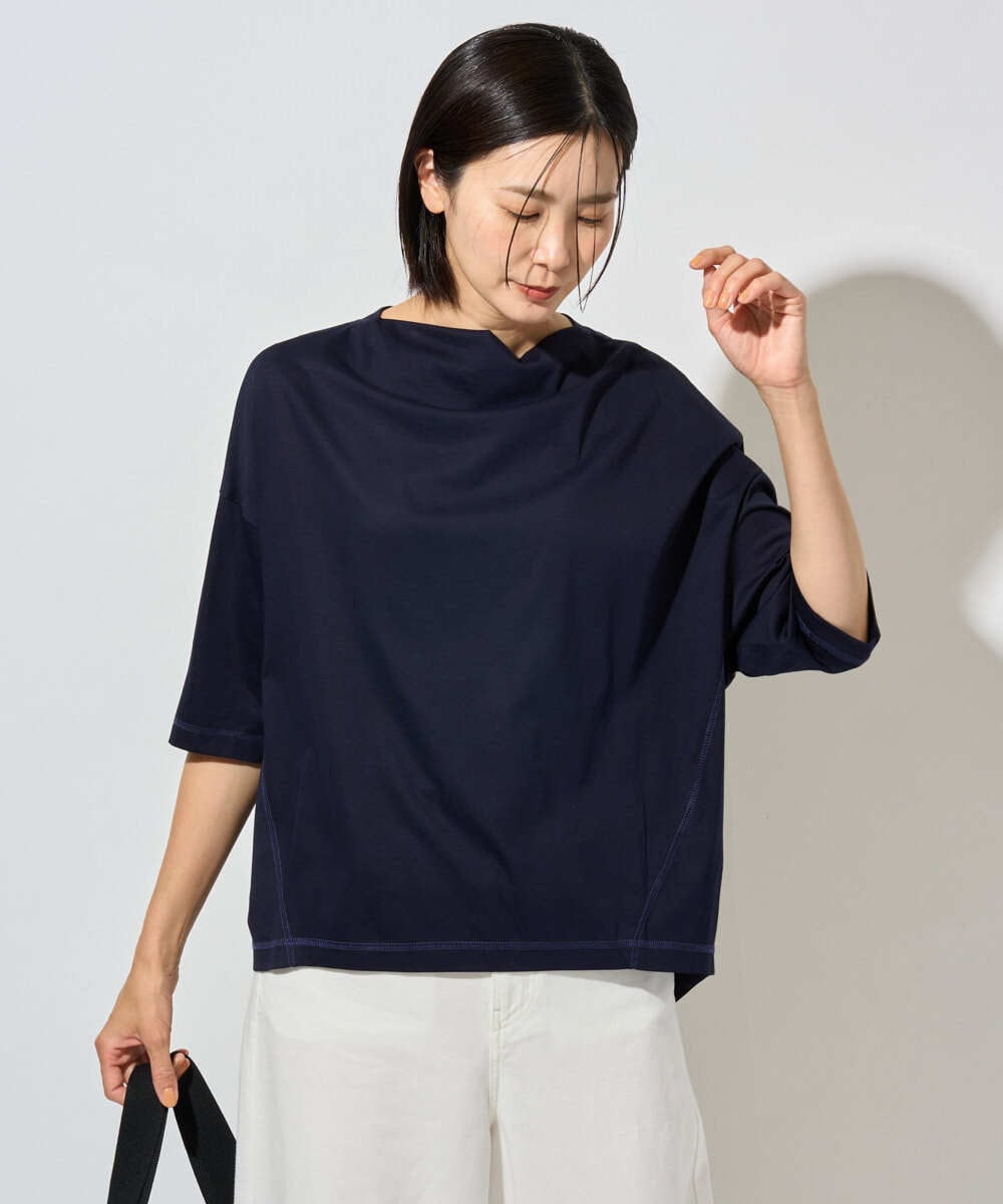 スーパークールボトルネックカットソー(カットソー・Tシャツ