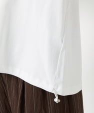 PHKHF57230 GEORGES RECH(小さいサイズ)(メゾン ドゥ サンク) シアードロストジャージーポロシャツ ホワイト