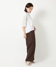 PHKHF57230 GEORGES RECH(小さいサイズ)(メゾン ドゥ サンク) シアードロストジャージーポロシャツ ホワイト