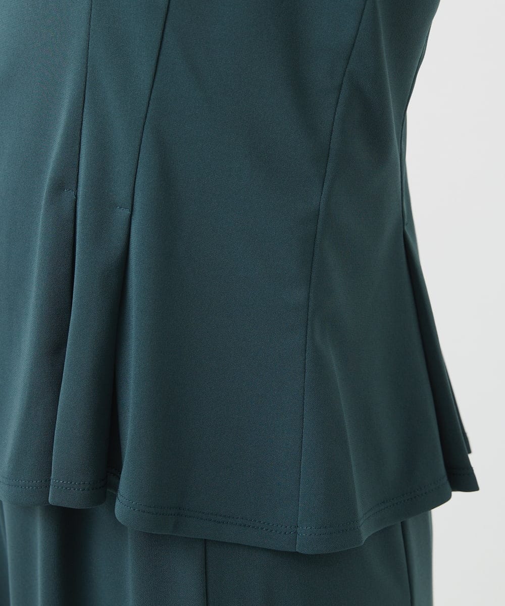 PHKHW03180 GEORGES RECH(小さいサイズ)(メゾン ドゥ サンク) [セットアップ対応]ウエストシェイプジャージプルオーバー カーキ
