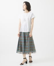 PHKHW03180 GEORGES RECH(小さいサイズ)(メゾン ドゥ サンク) [セットアップ対応]ウエストシェイプジャージプルオーバー カーキ