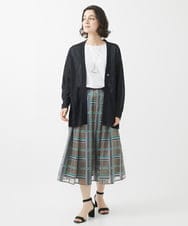 PHKHW03180 GEORGES RECH(小さいサイズ)(メゾン ドゥ サンク) [セットアップ対応]ウエストシェイプジャージプルオーバー カーキ