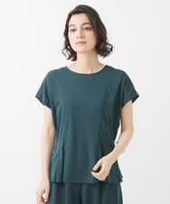 PHKHW03180 GEORGES RECH(小さいサイズ)(メゾン ドゥ サンク) [セットアップ対応]ウエストシェイプジャージプルオーバー カーキ
