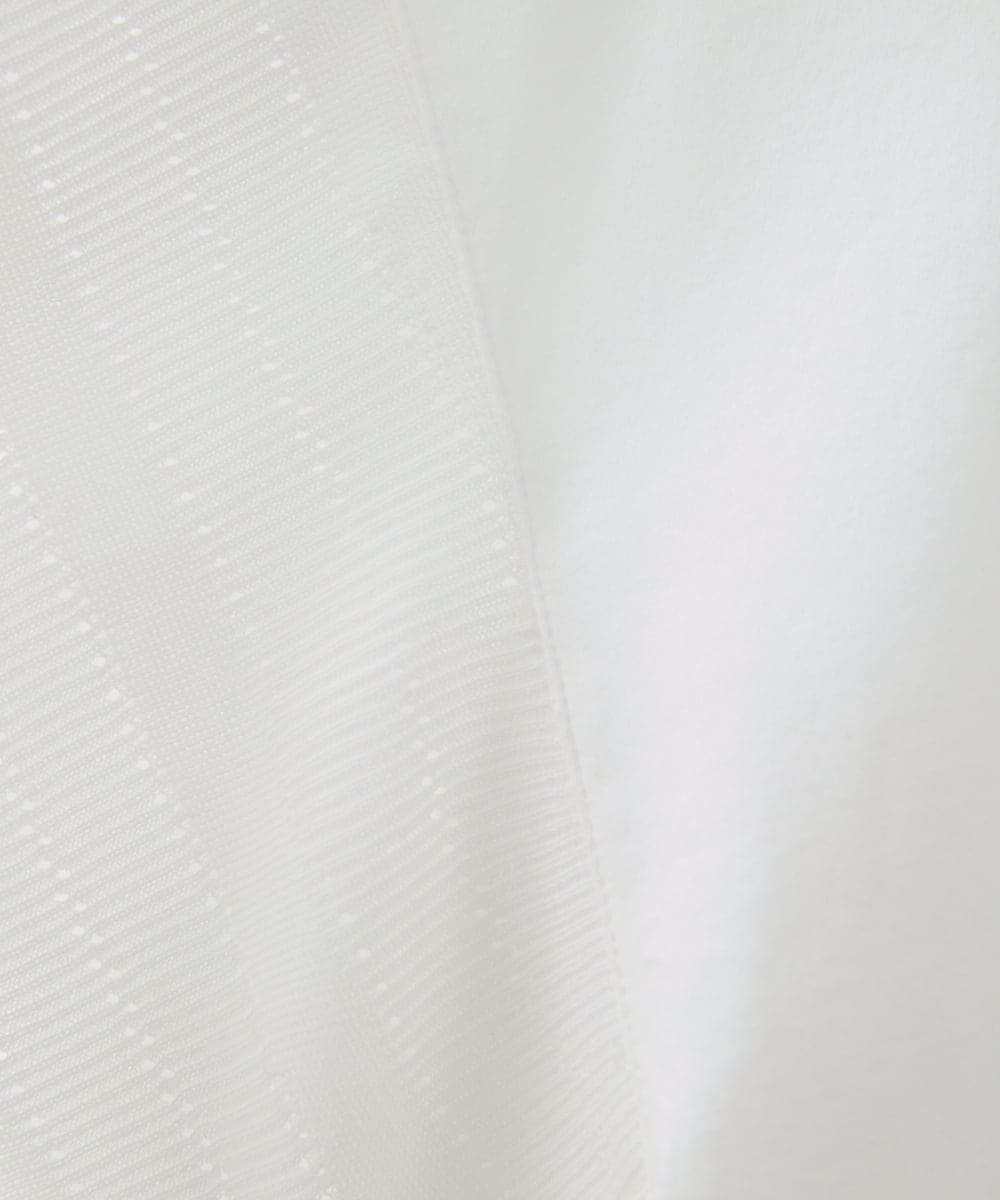 PHKHW04190 GEORGES RECH(小さいサイズ)(メゾン ドゥ サンク) ハイツイストコットンスムースカットソー グリーン