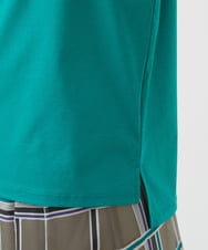 PHKHW04190 GEORGES RECH(小さいサイズ)(メゾン ドゥ サンク) ハイツイストコットンスムースカットソー グリーン