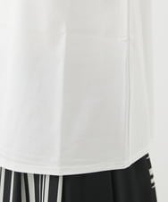 PHKHW33210 GEORGES RECH(小さいサイズ)(メゾン ドゥ サンク) [2点セット]フレンチスリーブチュールレイヤードカットソー ホワイト