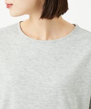 PHKJB24180 GEORGES RECH(小さいサイズ)(メゾン ドゥ サンク) レーヨンプリーツ切替ペプラムカットソー グレー