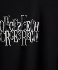 PHKJE28180 GEORGES RECH(小さいサイズ)(メゾン ドゥ サンク) ベアテン刺繍ロゴカットソー ライトグレー