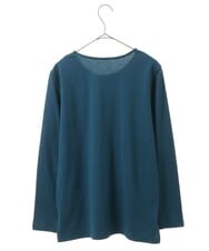 PHKJS28170 GEORGES RECH(小さいサイズ)(メゾン ドゥ サンク) スパンコールロゴカットソー ブルー