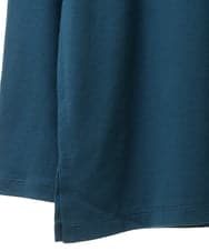 PHKJS28170 GEORGES RECH(小さいサイズ)(メゾン ドゥ サンク) スパンコールロゴカットソー ブルー