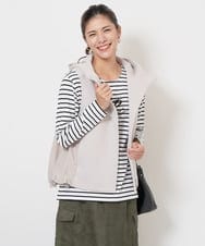 PHKJS28170 GEORGES RECH(小さいサイズ)(メゾン ドゥ サンク) スパンコールロゴカットソー ブルー